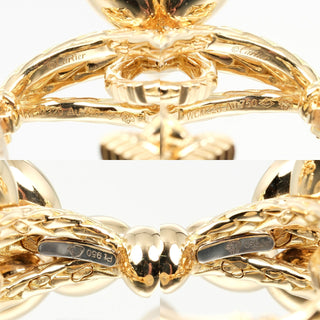 Cartier Grain de Cafe Earring Gold and Platinum