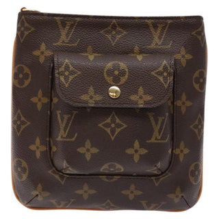 Louis Vuitton Partition Wristlet Clutch Monogram Canvas
