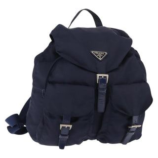 Prada Double Front Pocket Backpack Tessuto
