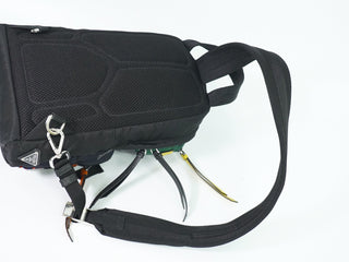 Prada Sling Backpack Printed Tessuto