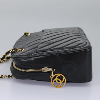 Chanel V Stitch Leather
