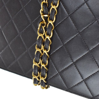 Chanel Vintage Square Classic Flap Bag Quilted Lambskin