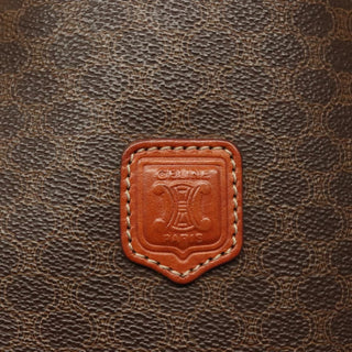 Celine Vintage Macadam Handbag Leather