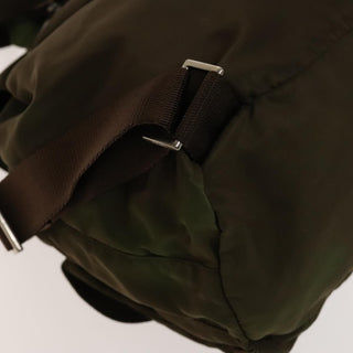 Prada Double Front Pocket Backpack Tessuto