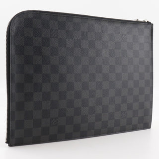Louis Vuitton Zip Around Pochette Jour Damier Graphite