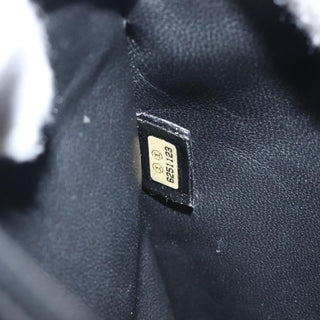 Chanel Vintage Embossed Logo Shoulder Bag Patent