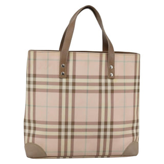 Burberry Nova Check Tote canvas check pattern