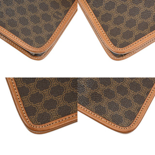 Celine Vintage Macadam Shoulder Bag Canvas