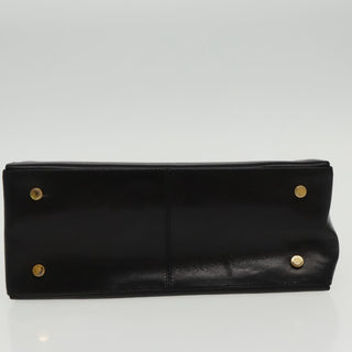 Salvatore Ferragamo Gancini Convertible Top Handle Bag Leather