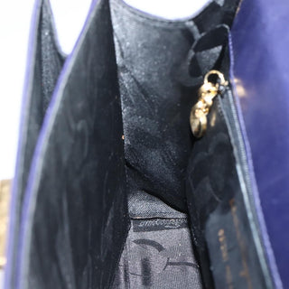 Salvatore Ferragamo Gancini Convertible Top Handle Bag Leather