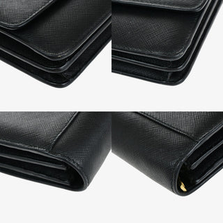 Prada Wallet on Strap Saffiano Leather