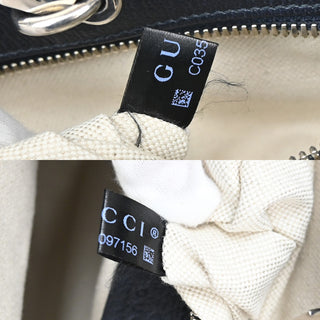Gucci Structured Top Handle Open Tote GG Canvas