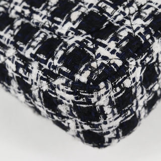 Chanel Square Classic Single Flap Bag Quilted Tweed