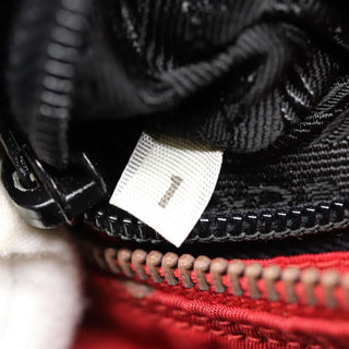 Prada Wristlet Zip Pouch Nylon