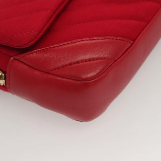 Chanel Classic Single Flap Bag Chevron Jersey