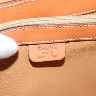 Celine Vintage Convertible Top Handle Bag Macadam Coated Canvas