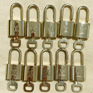 Louis Vuitton Cadenas Bag Charm Gold-plated