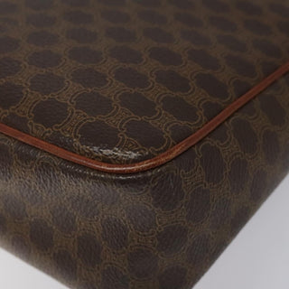 Celine Vintage Macadam Shoulder Bag Canvas