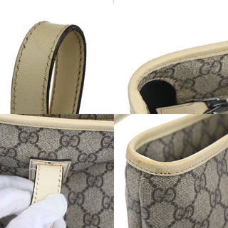 Gucci Plus Tote GG Coated Canvas with Leather