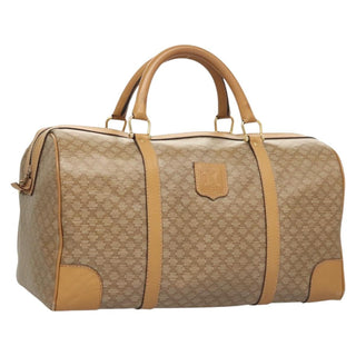 Celine Vintage Duffle Bag Macadam Coated Canvas
