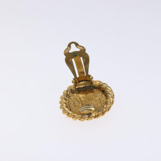 Chanel Vintage CC Clip-On Earrings Metal
