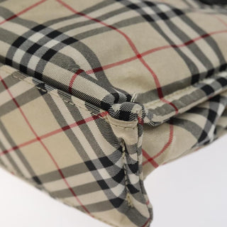 Burberry Nova Check Tote Nylon