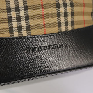 Burberry Nova Check Tote canvas check pattern