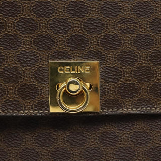 Celine Triomphe vintage handbag Macadam canvas