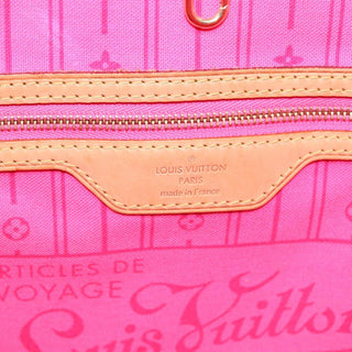 Louis Vuitton Neverfull Tote Limited Edition Monogram Roses