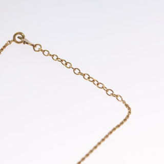 Christian Dior CD Pendant Necklace Metal