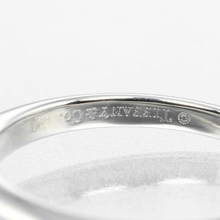 Tiffany & Co. Tiffany Setting Solitaire Ring Platinum with Diamond