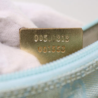 Gucci Vintage Pochette Shoulder Bag GG Canvas