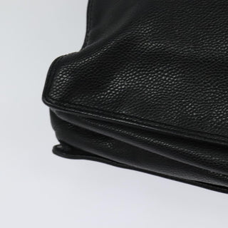 Chanel Vintage Wooden Ring Tote Caviar