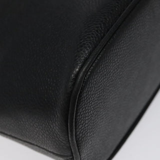 Chanel Coco Mark Black cakfskin