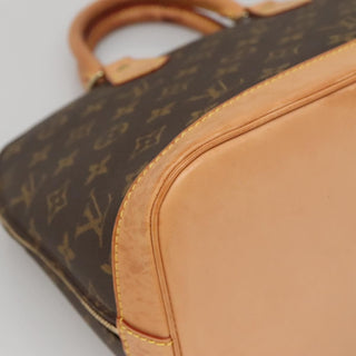 Louis Vuitton Alma Handbag Monogram Canvas