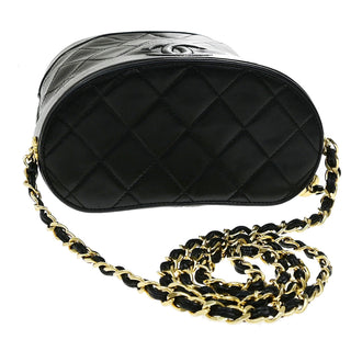 Chanel Vintage Tassel Box Bag Quilted Leather