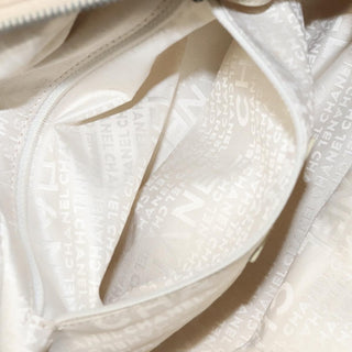 Chanel Chocolate Bar CC Bowler Bag Canvas