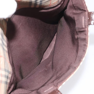 Burberry Nova Check Tote canvas check pattern