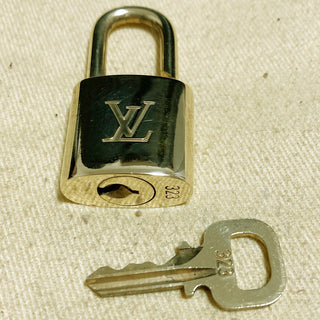 Louis Vuitton Cadenas Bag Charm Gold-plated
