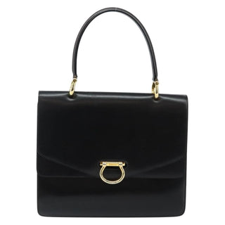 Celine Vintage Top Handle Bag Glazed Leather