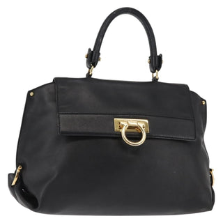 Salvatore Ferragamo Sofia Satchel Leather
