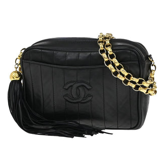 Chanel Vintage Tassel Camera Bag Vertical Quilted Leather