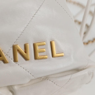 Chanel 22 Chain Hobo Quilted lambskin