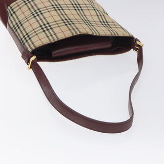 Burberry Shoulder Bag Nova Check Canvas