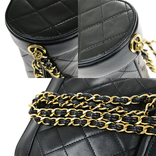 Chanel Vintage Tassel Box Bag Quilted Leather