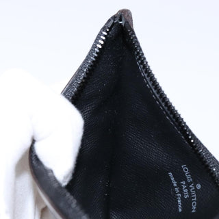 Louis Vuitton Nigo Duck Coin Holder Printed Leather and Limited Edition Giant Damier