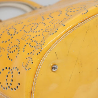 Chanel CC No.5 Shopping Tote Perforated Patent