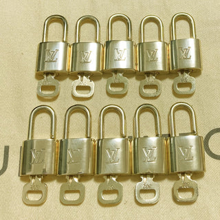Louis Vuitton Cadenas Bag Charm Gold-plated