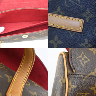 Louis Vuitton Sonatine Handbag Monogram Canvas