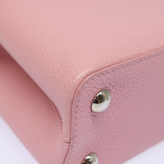 Louis Vuitton Capucines Bag Canvas with Taurillon Leather